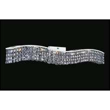 CWI Lighting 8004W36C-B (Clear) - Glamorous 7 Light Vanity Light With Chrome Finish